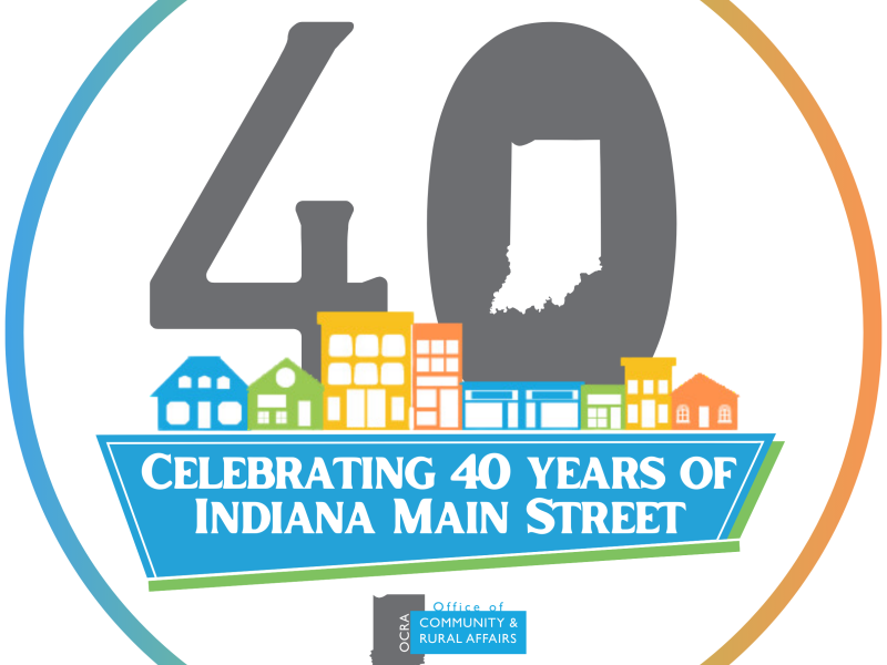 mainstreet 40th anniversary logo